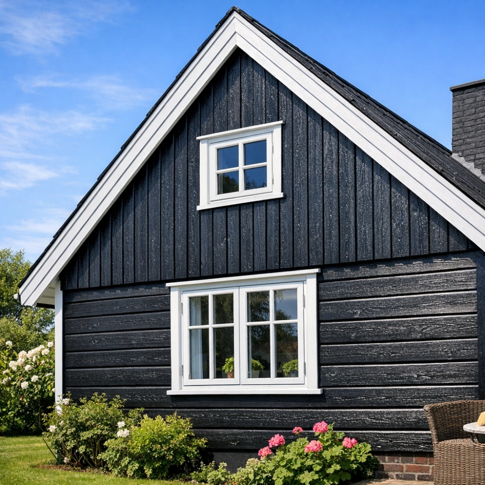 Udendørs maling af sommerhus